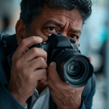 portrait-middle-aged-man-taking-photos-with-device-world-photography-day