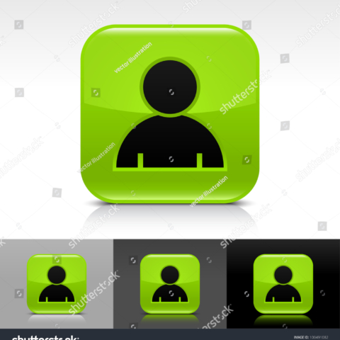 stock-vector-green-glossy-web-button-with-black-user-profile-sign-rounded-square-shape-icon-with-shadow-100491082